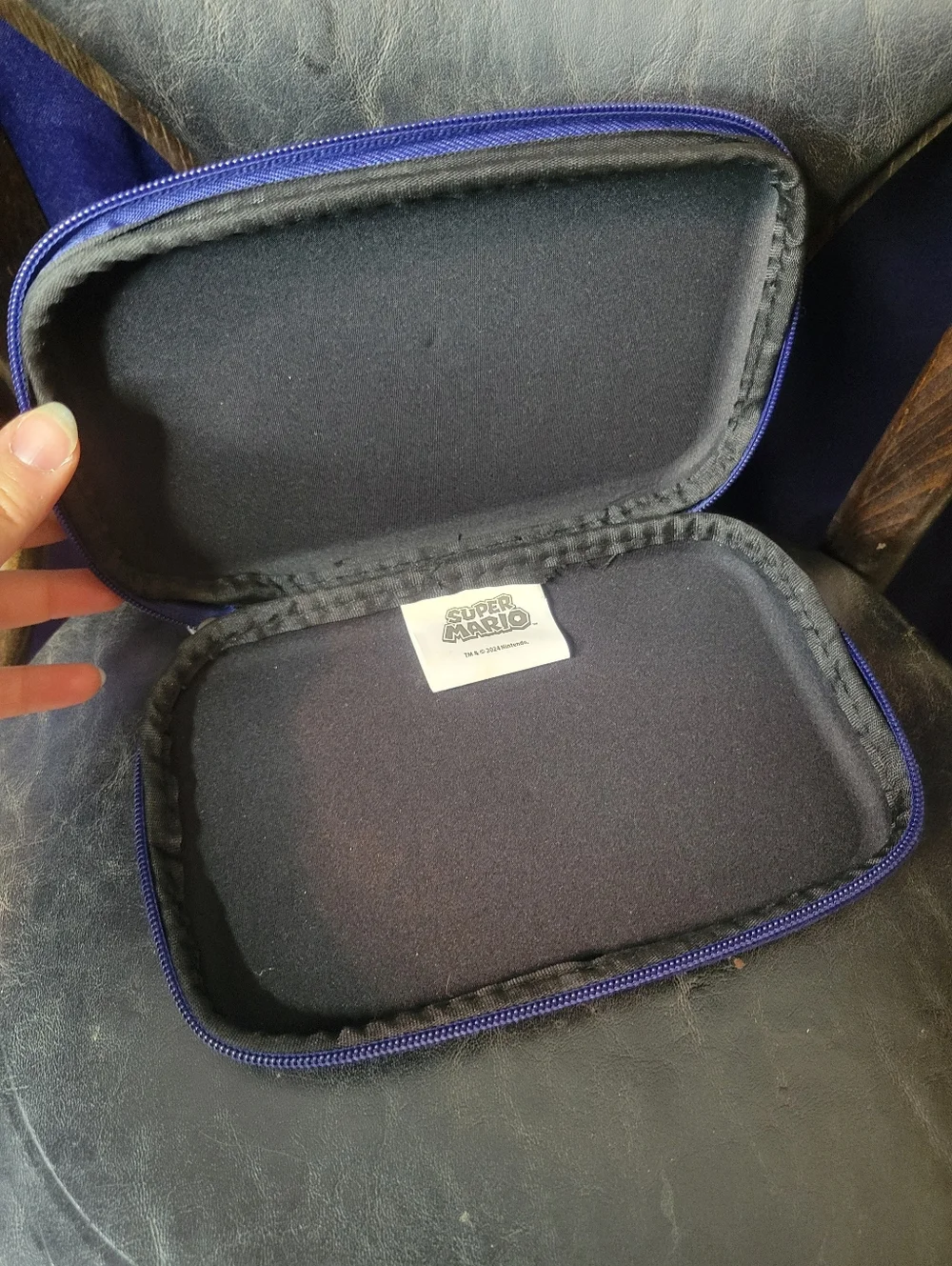 Nintendo Mario Bros Icon Themed Handheld Video Game Carry Case